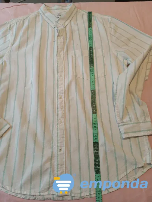 Camisa de hombre, rayada. Impecable Floresta - imagen 2