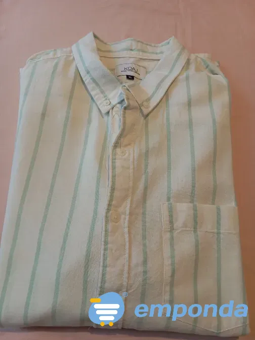 Camisa de hombre, rayada. Impecable Floresta - imagen 6