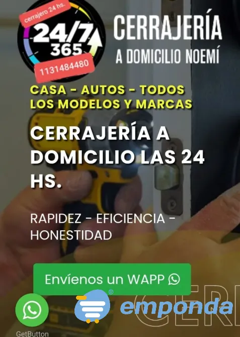 Cerrajero de urgencias las 24/7 Caballito - imagen 1