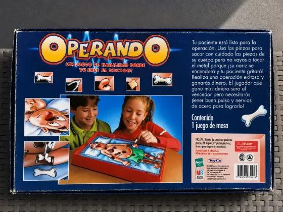 Juego de Mesa Operando Hasbro Colegiales