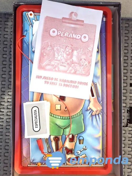 Juego de Mesa Operando Hasbro Colegiales - imagen 3
