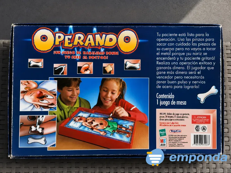 Juego de Mesa Operando Hasbro Colegiales - imagen 2