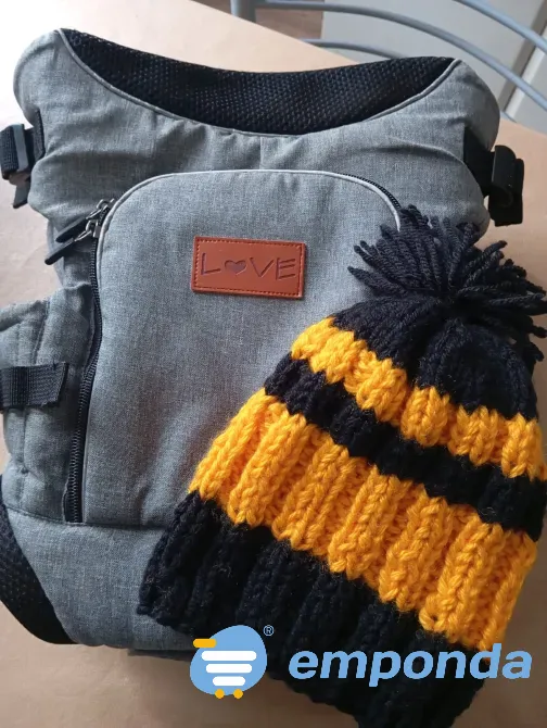 Mochila portabebe ergonomica LOVE Floresta - imagen 7