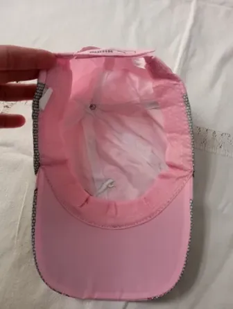 Gorra rosa combinada. IMPECABLE Floresta