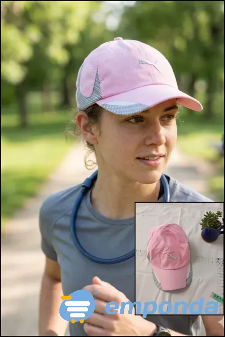 Gorra rosa combinada. IMPECABLE Floresta - imagen 1