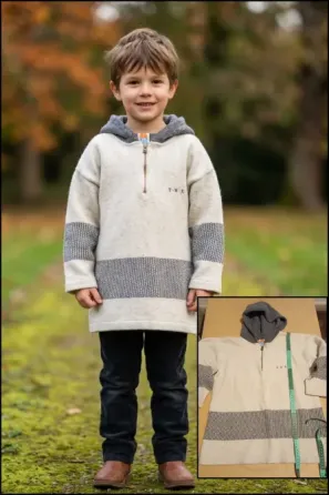 Sweater de nene abrigado "Hora cero" Floresta