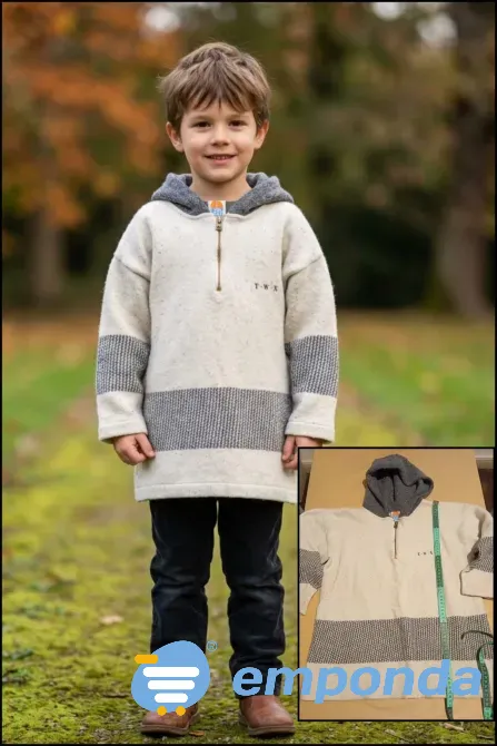 Sweater de nene abrigado "Hora cero" Floresta - imagen 1