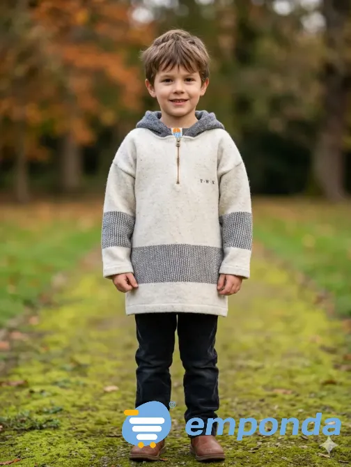 Sweater de nene abrigado "Hora cero" Floresta - imagen 4