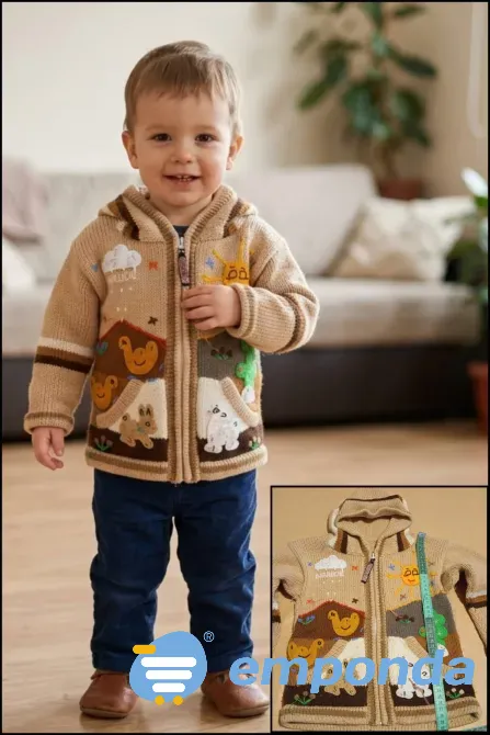 Saco de lana para bebe "Patagonia" Floresta - imagen 1