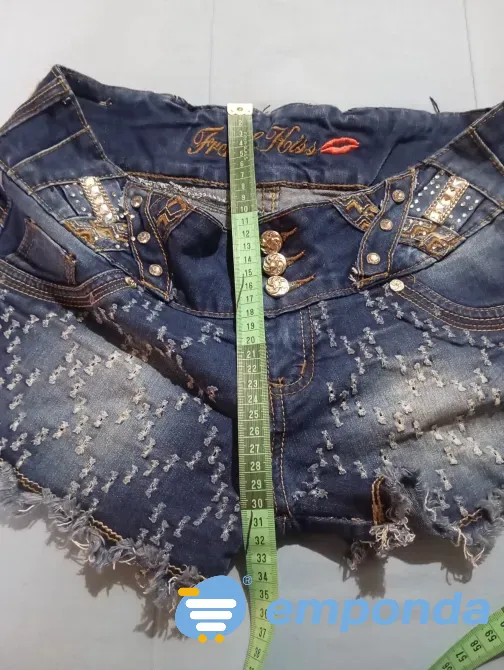 Mini short de jean elastizado. Impecable Floresta - imagen 4