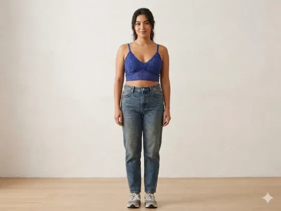 Top de encaje. Nuevo Floresta