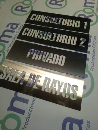 Cartelería para eventos en hoteles Lanús