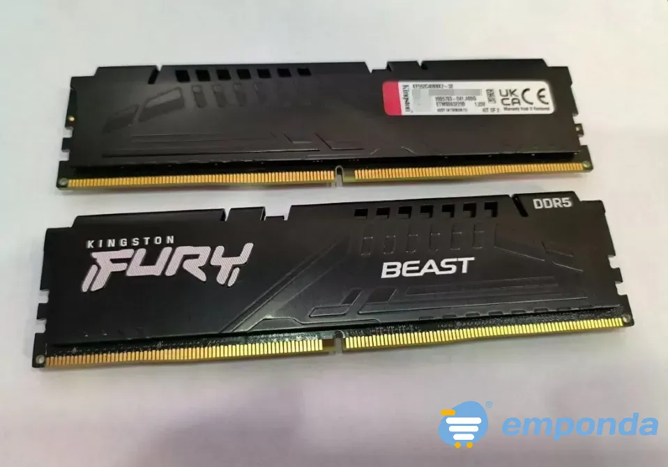 Kingston Fury Beast Black 32 GB DDR5 Bahía Blanca - imagen 1