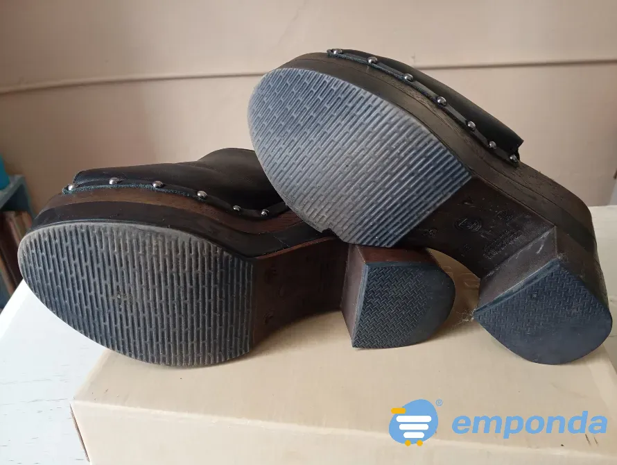 Sandalia de cuero con plataforma “Hush Puppies” Floresta - imagen 8