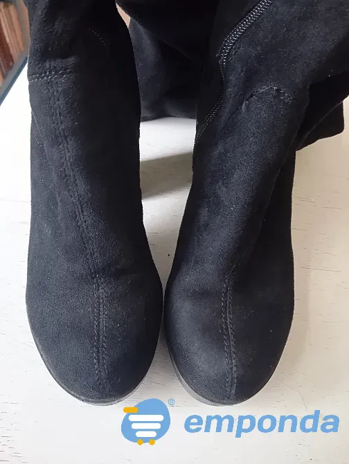 Botas de caña alta elastizada, con taco y plataforma Floresta - imagen 8