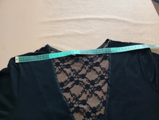 Saco abierto tipo cardigan, combinado Floresta