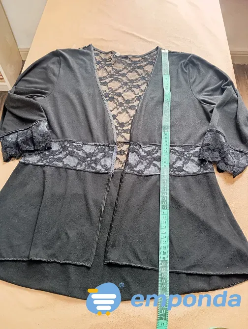 Saco abierto tipo cardigan, combinado Floresta - imagen 3