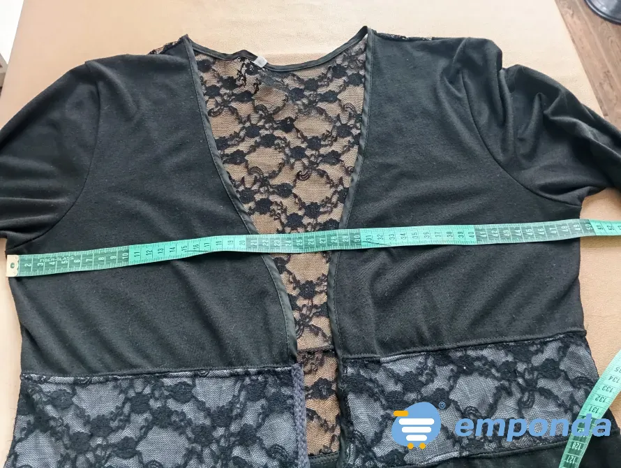 Saco abierto tipo cardigan, combinado Floresta - imagen 4