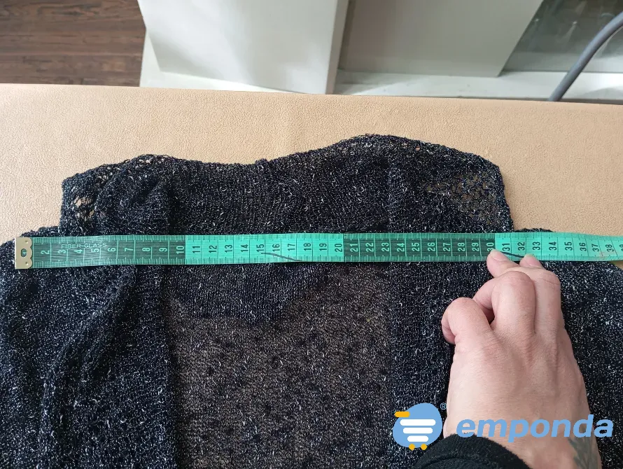 Cardigan tipo kimono con brillos, super delicado. Impecable Floresta - imagen 6