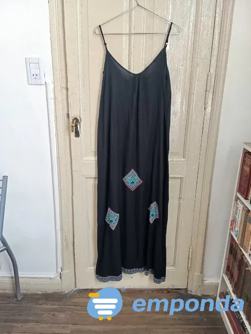 Vestido floreado largo, fresco, con bolsillos. IMPECABLE Floresta - imagen 9