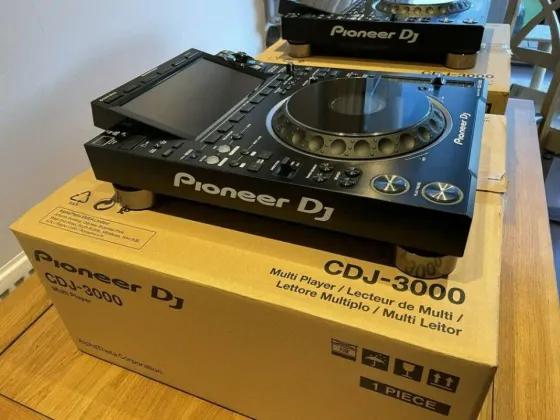 AlphaTheta CDJ-3000X, Pioneer CDJ-3000, Pioneer DJ DJM-A9 La Plata