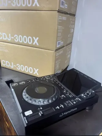 AlphaTheta CDJ-3000X, Pioneer CDJ-3000, Pioneer DJ DJM-A9 La Plata