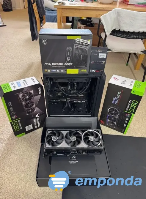 GeForce RTX 5090, RTX 5080, RTX 5070 Ti, RTX 4090, RTX 4080 La Plata - imagen 6