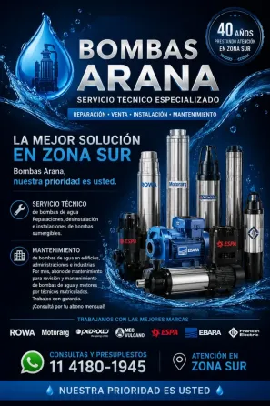 Servicio tecnico oficial rowa Cañuelas