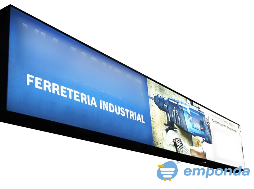 Colocación de carteles con alucobond para farmacias en Hudso Lanús - imagen 1