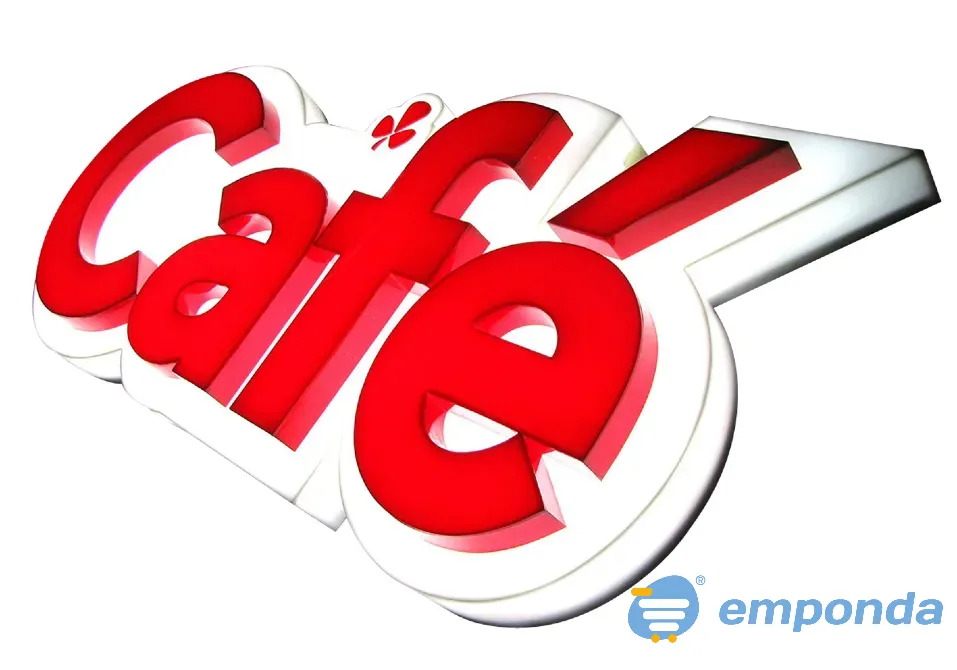 Letras con luz led con efecto para clínicas Lanús - imagen 2
