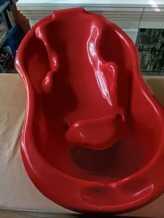 Bañera ergonomica con adaptador/reductor extraible Floresta