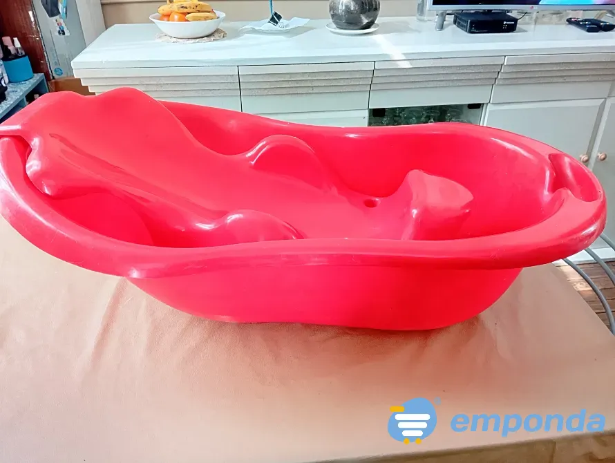 Bañera ergonomica con adaptador/reductor extraible Floresta - imagen 3