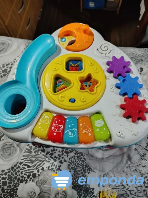 Juego, mesa de actividades didactico con sonido Floresta - imagen 2