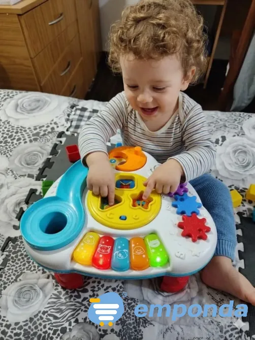 Juego, mesa de actividades didactico con sonido Floresta - imagen 1