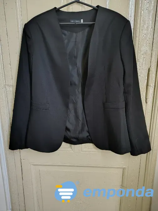 Blazer, saco sastrero clasico sin botones. UNISEX Floresta - imagen 2