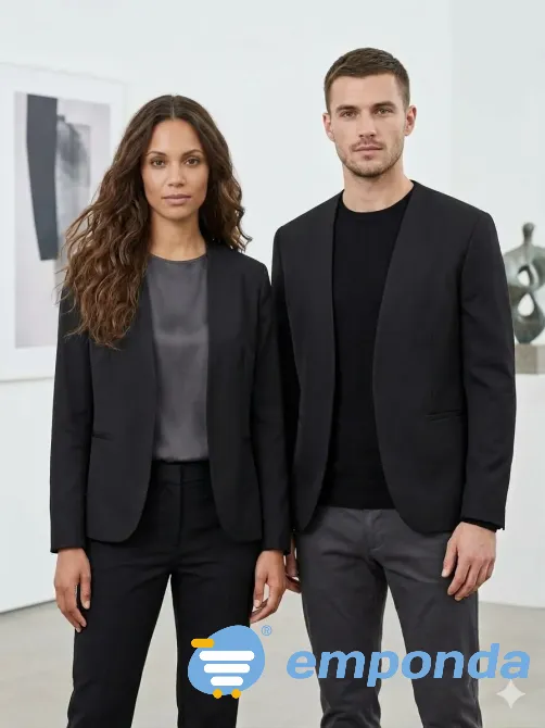 Blazer, saco sastrero clasico sin botones. UNISEX Floresta - imagen 1