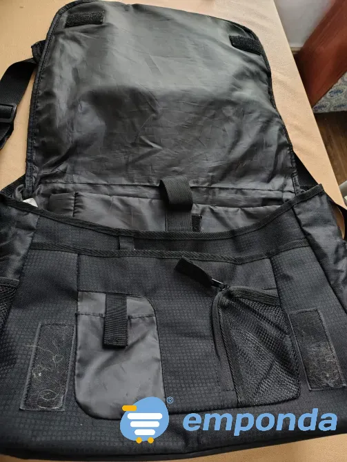 Bolso tipo morral o maletin, amplio. Unisex Floresta - imagen 3