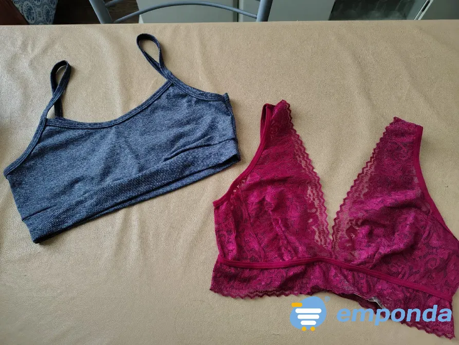 Tops bretel y encaje. Pack x 2 Floresta - imagen 2