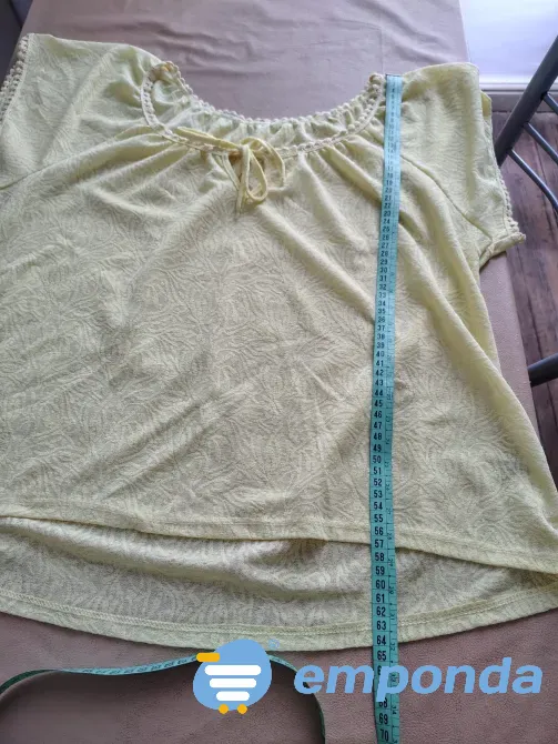 Remera transparente manga corta, estilo romantico Floresta - imagen 2