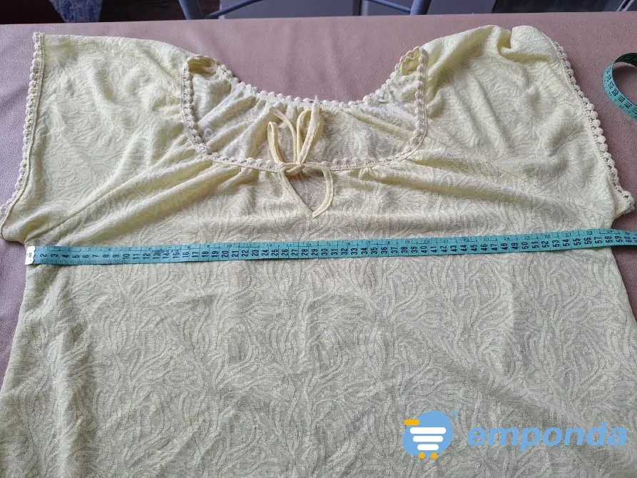 Remera transparente manga corta, estilo romantico Floresta - imagen 3