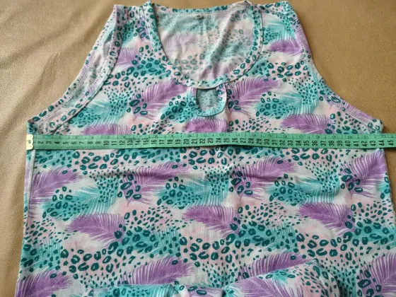 Piyama de dos piezas. Short y musculosa Floresta