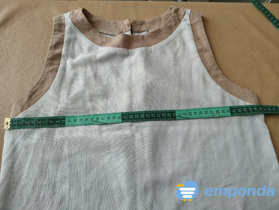 Blusa corta, elegante, combinada Floresta - imagen 2