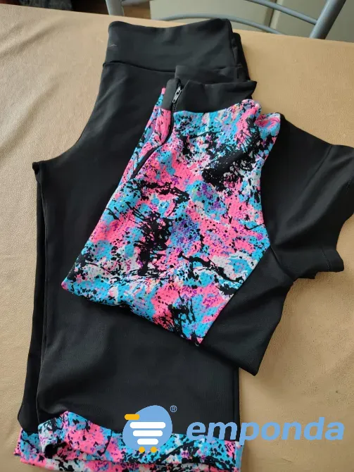 Conjunto deportivo, calza corta y remera Floresta - imagen 9