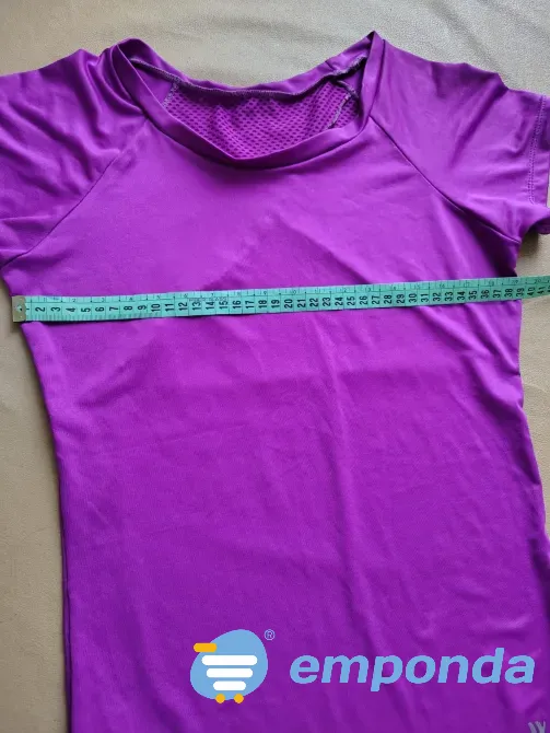 Remera deportiva, tela respirable en espalda Floresta - imagen 4