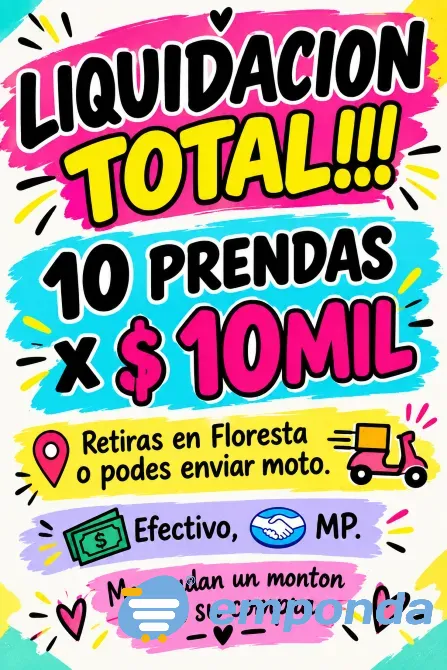 Ropa en lote Floresta - imagen 1