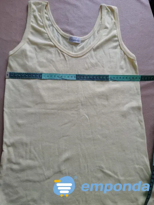 Musculosa basica amarilla Floresta - imagen 3