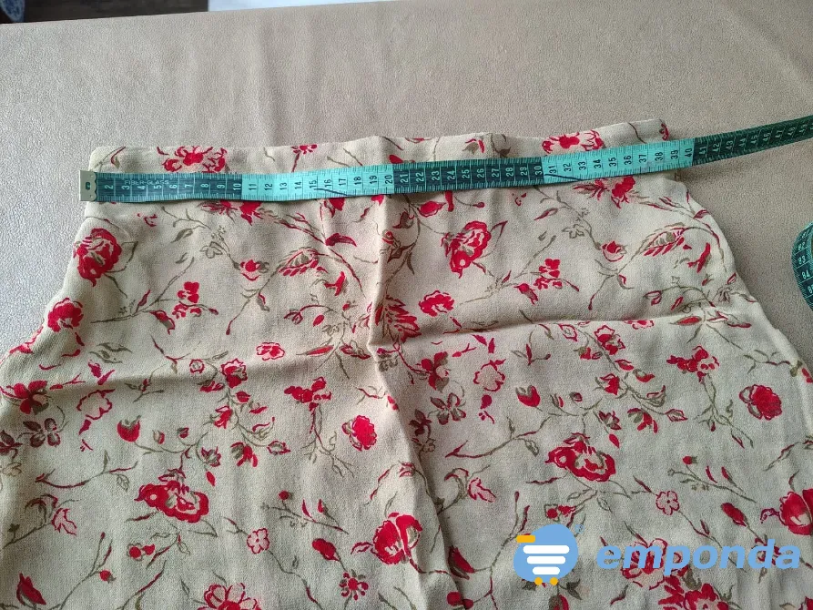 Falda superpuesta, largo tres cuartos, elegante Floresta - imagen 3
