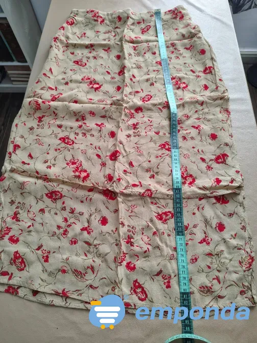 Falda superpuesta, largo tres cuartos, elegante Floresta - imagen 5