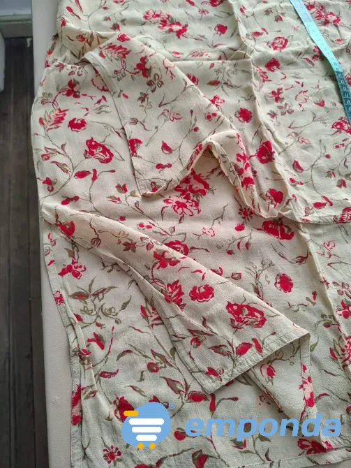 Falda superpuesta, largo tres cuartos, elegante Floresta - imagen 4