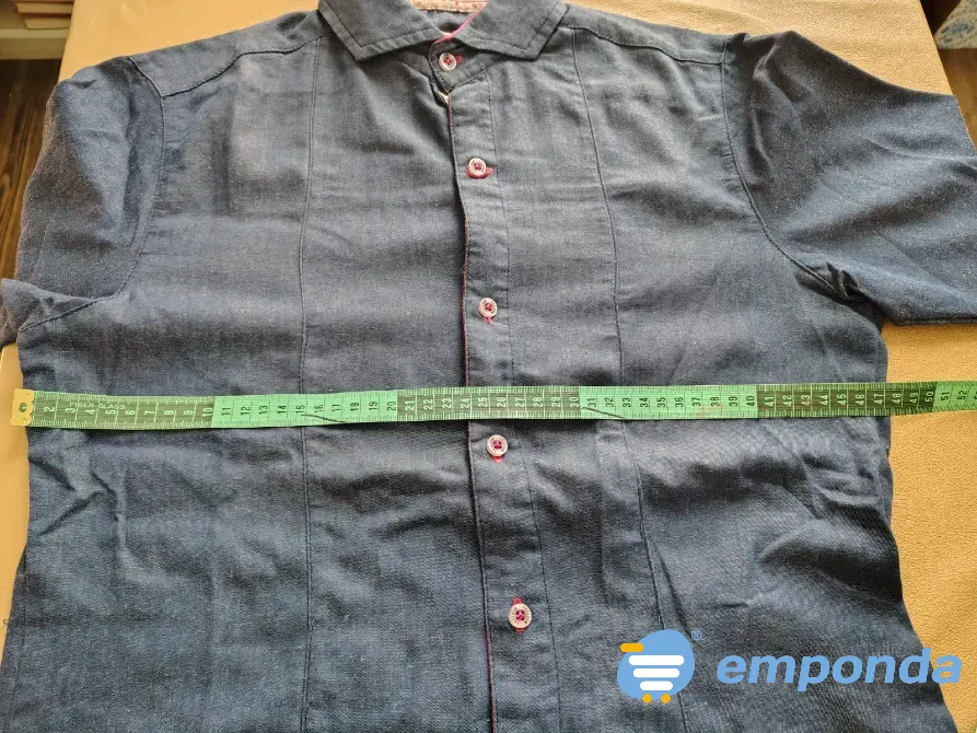 Camisa de jean fino, liviana Floresta - imagen 2